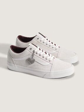 Vans Old Skool Love is Pain Shoe Blanc De Blanc White Women NWB